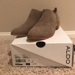 Aldo light brown bootie